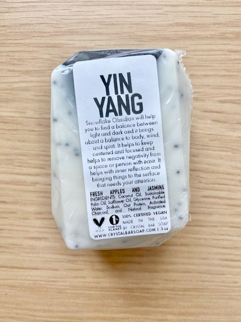 Yin Yang - 3oz Crystal Infused Bar Soap
