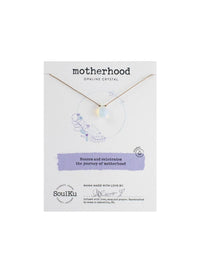 Opaline Crystal Soul Shine Necklace For Motherhood