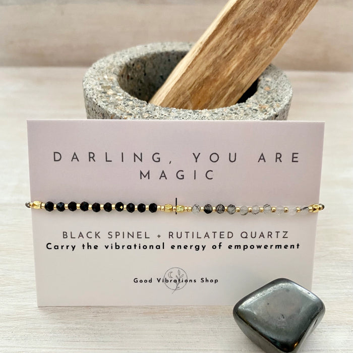 You Are Magic- Gemstone Intention Bracelet
